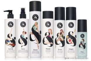 復(fù)古女郎 美發(fā)及化妝品品牌包裝設(shè)計(jì)與魅力綻放